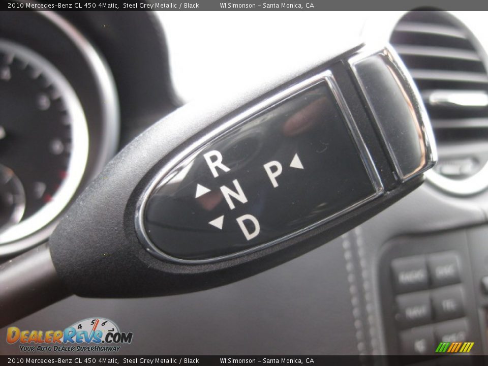 2010 Mercedes-Benz GL 450 4Matic Steel Grey Metallic / Black Photo #10