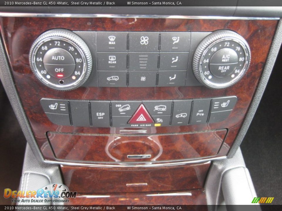 2010 Mercedes-Benz GL 450 4Matic Steel Grey Metallic / Black Photo #12