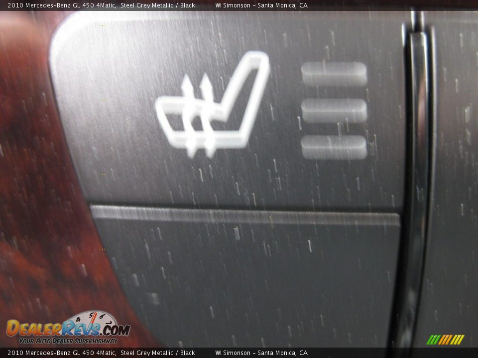 2010 Mercedes-Benz GL 450 4Matic Steel Grey Metallic / Black Photo #13