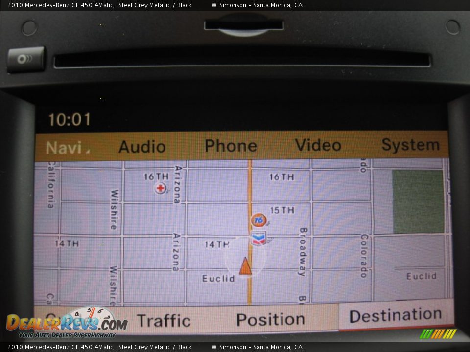 2010 Mercedes-Benz GL 450 4Matic Steel Grey Metallic / Black Photo #15