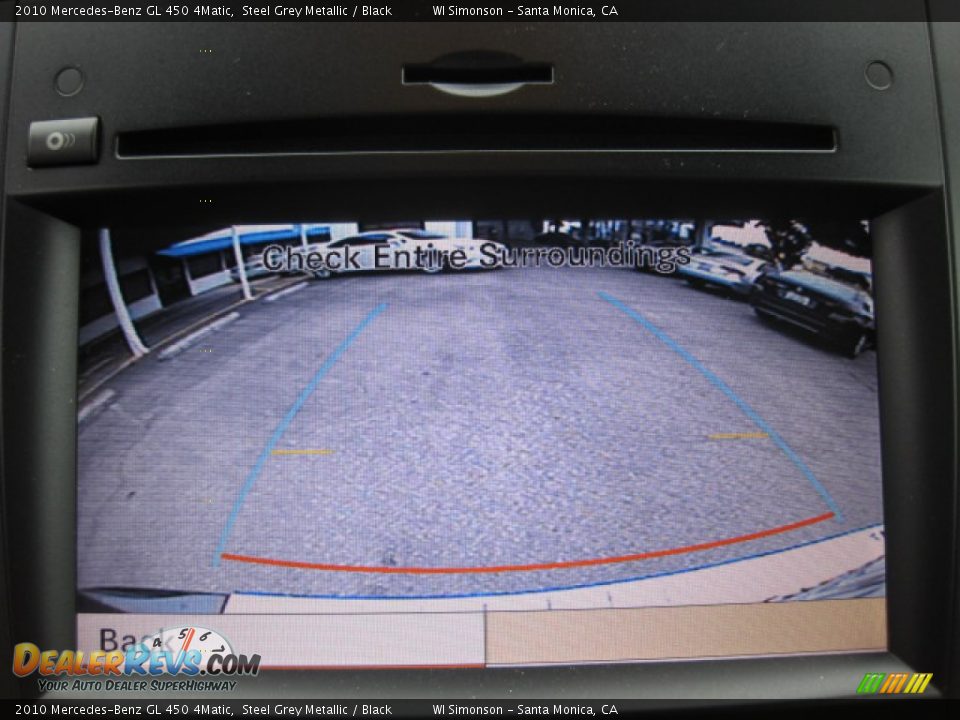 2010 Mercedes-Benz GL 450 4Matic Steel Grey Metallic / Black Photo #16