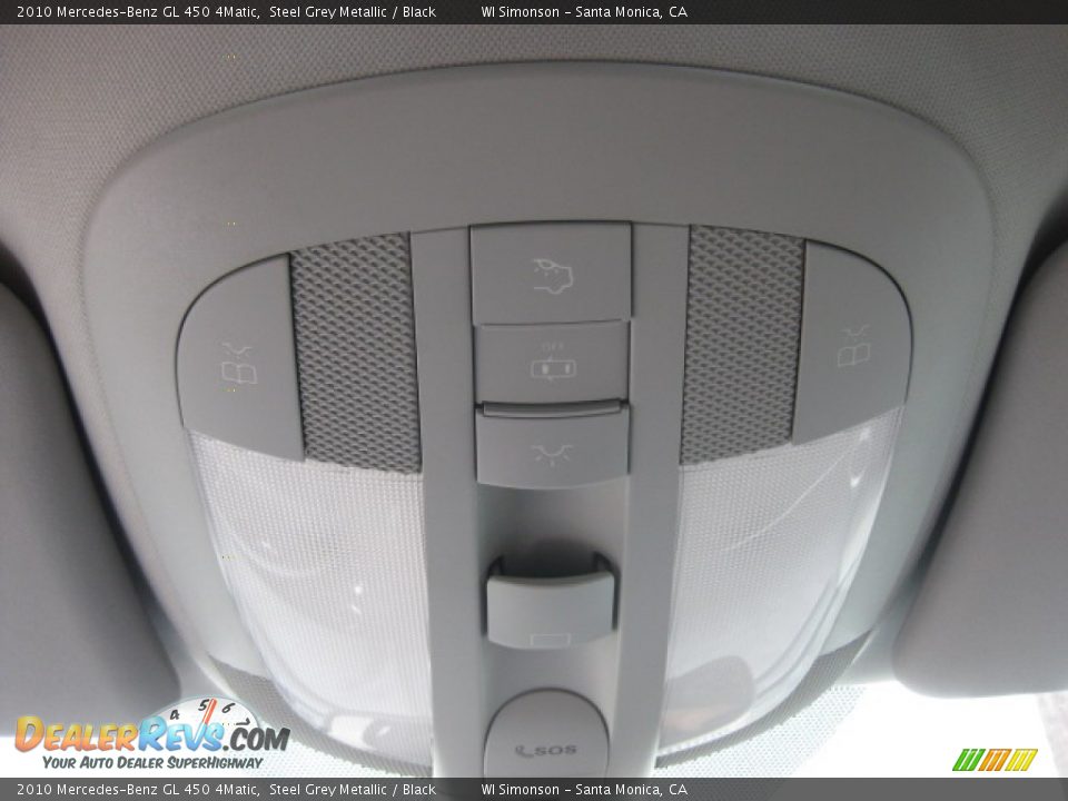 2010 Mercedes-Benz GL 450 4Matic Steel Grey Metallic / Black Photo #17