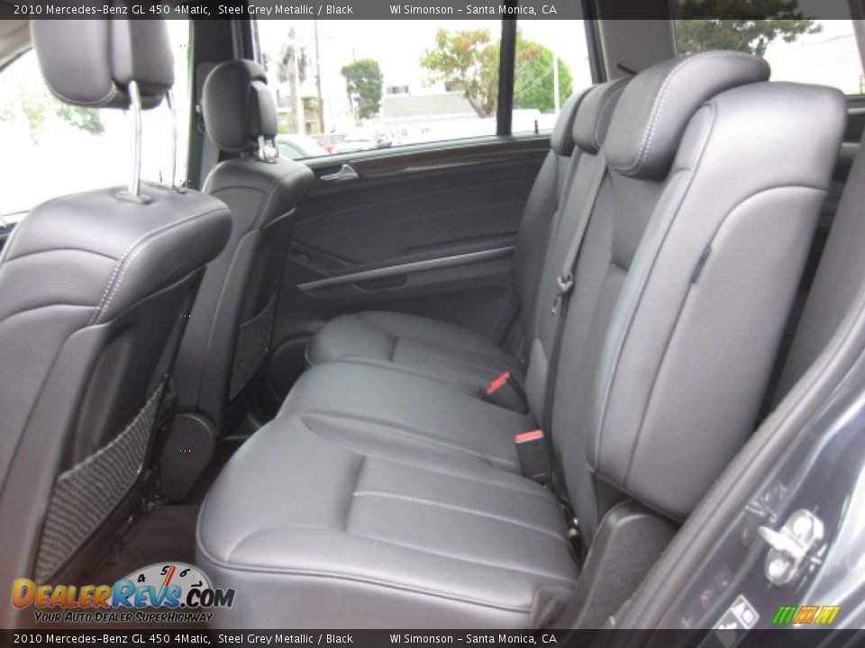 2010 Mercedes-Benz GL 450 4Matic Steel Grey Metallic / Black Photo #19