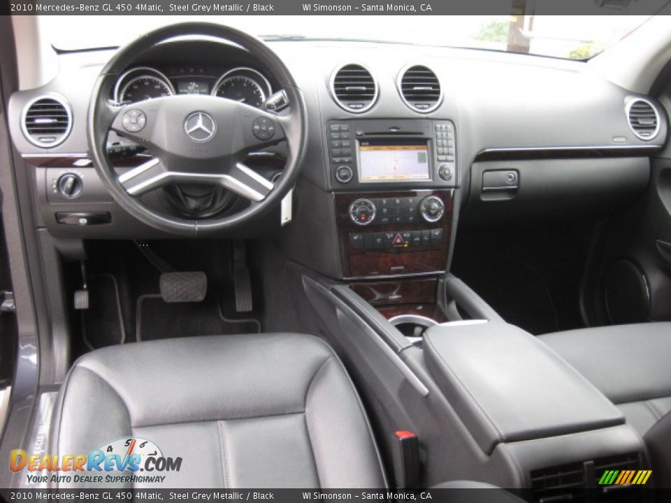 2010 Mercedes-Benz GL 450 4Matic Steel Grey Metallic / Black Photo #21