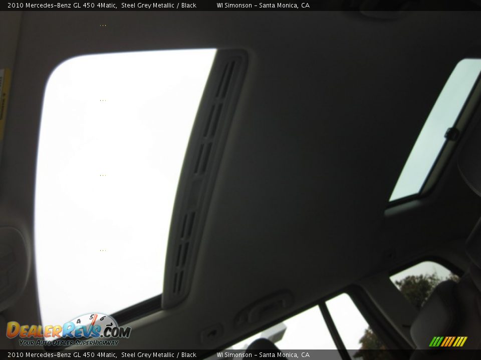 2010 Mercedes-Benz GL 450 4Matic Steel Grey Metallic / Black Photo #22