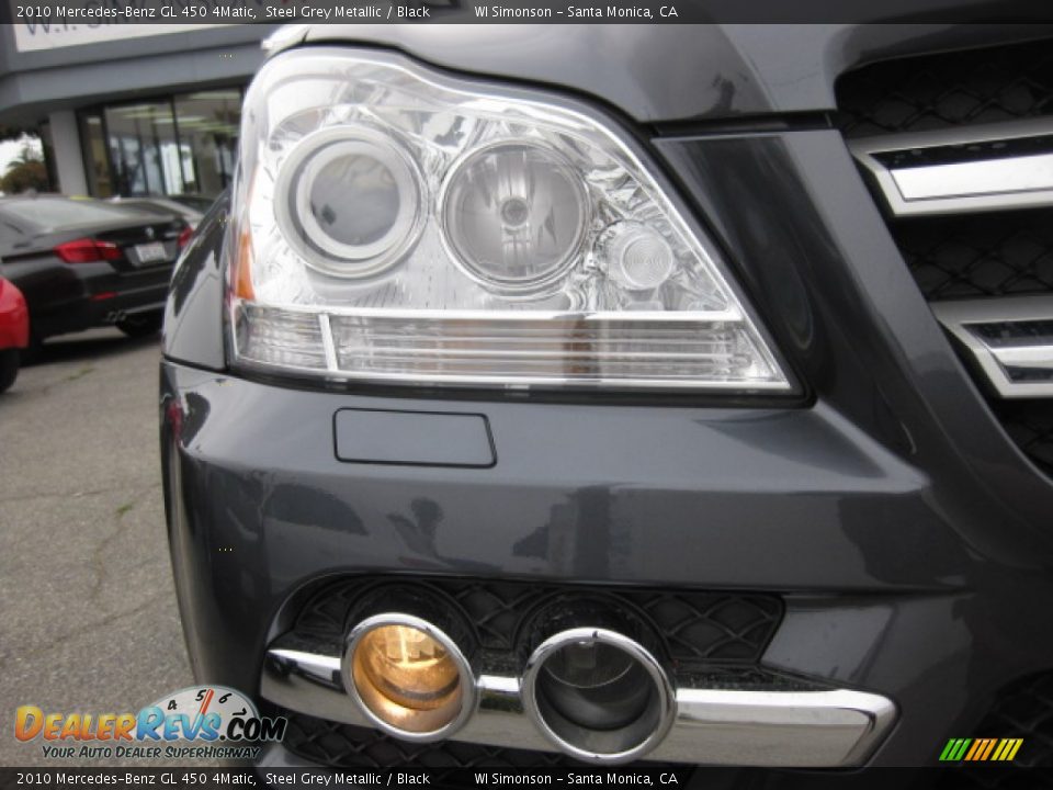 2010 Mercedes-Benz GL 450 4Matic Steel Grey Metallic / Black Photo #23