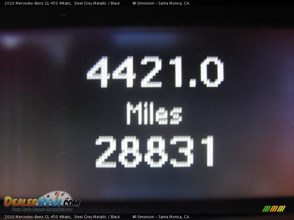 2010 Mercedes-Benz GL 450 4Matic Steel Grey Metallic / Black Photo #26