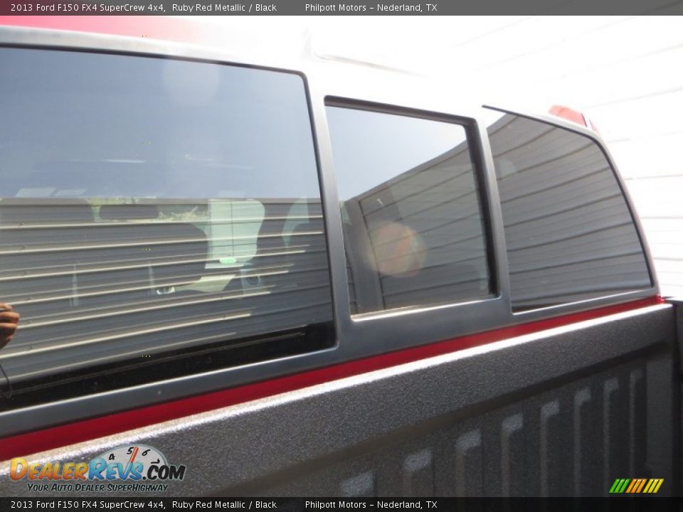 2013 Ford F150 FX4 SuperCrew 4x4 Ruby Red Metallic / Black Photo #22