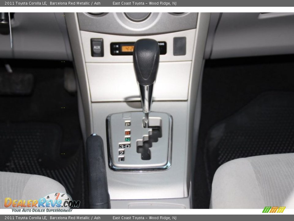 2011 Toyota Corolla LE Barcelona Red Metallic / Ash Photo #12
