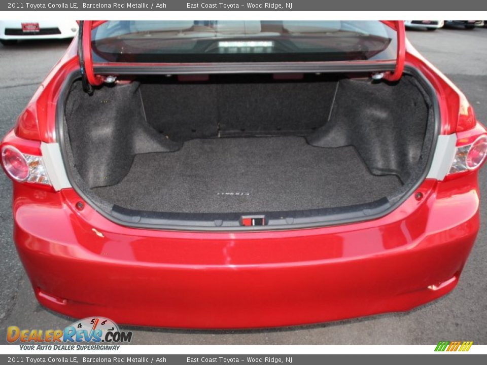 2011 Toyota Corolla LE Barcelona Red Metallic / Ash Photo #15