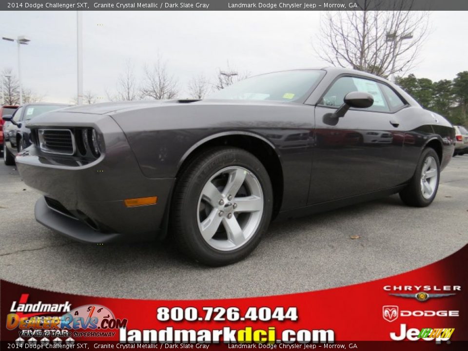 2014 Dodge Challenger SXT Granite Crystal Metallic / Dark Slate Gray Photo #1