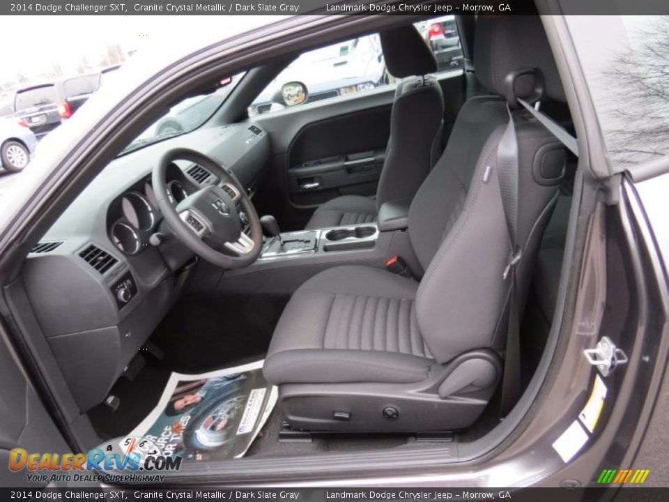 2014 Dodge Challenger SXT Granite Crystal Metallic / Dark Slate Gray Photo #6