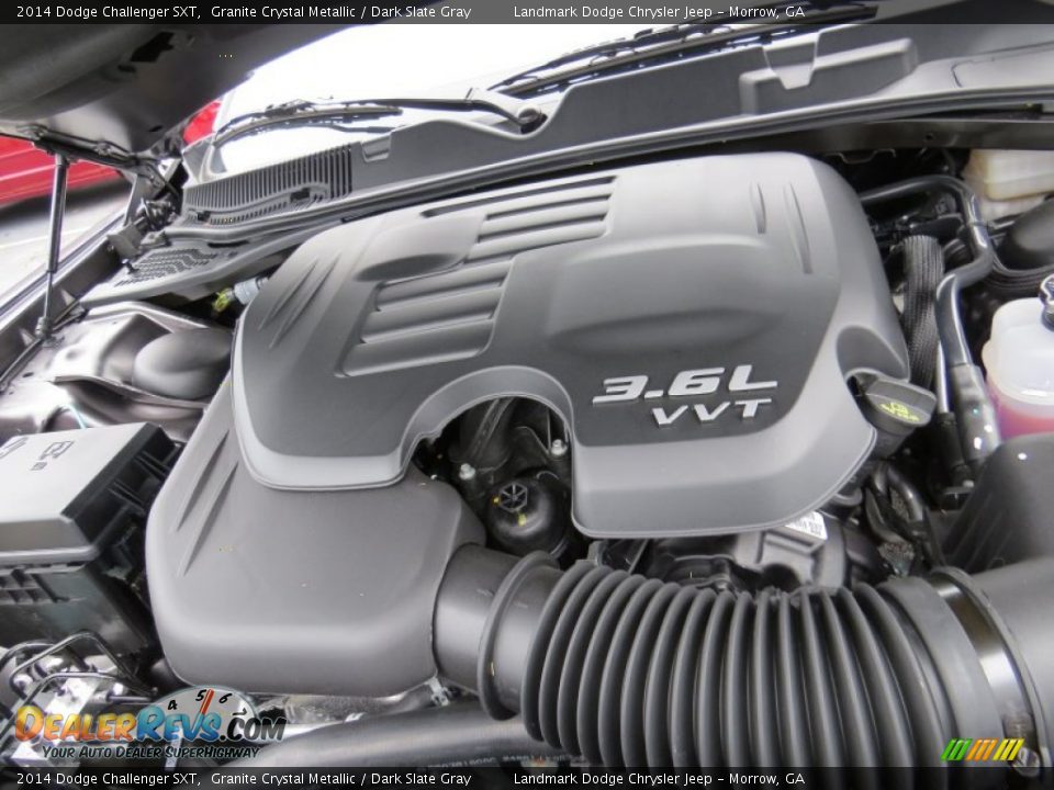 2014 Dodge Challenger SXT Granite Crystal Metallic / Dark Slate Gray Photo #9