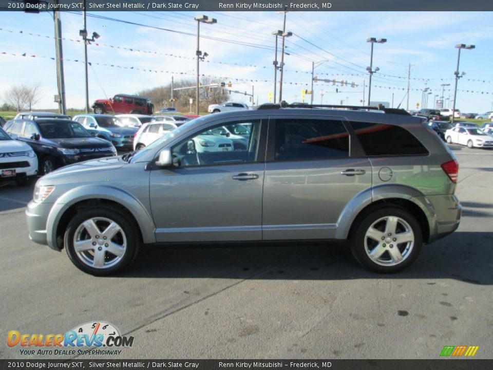 2010 Dodge Journey SXT Silver Steel Metallic / Dark Slate Gray Photo #4
