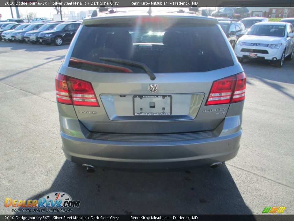 2010 Dodge Journey SXT Silver Steel Metallic / Dark Slate Gray Photo #6