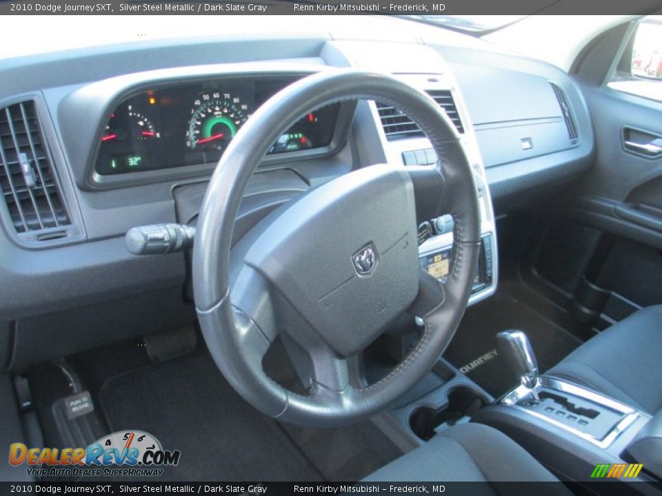 2010 Dodge Journey SXT Silver Steel Metallic / Dark Slate Gray Photo #12