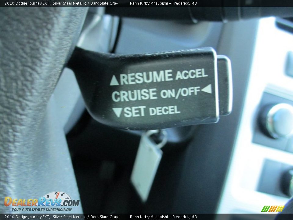 2010 Dodge Journey SXT Silver Steel Metallic / Dark Slate Gray Photo #17