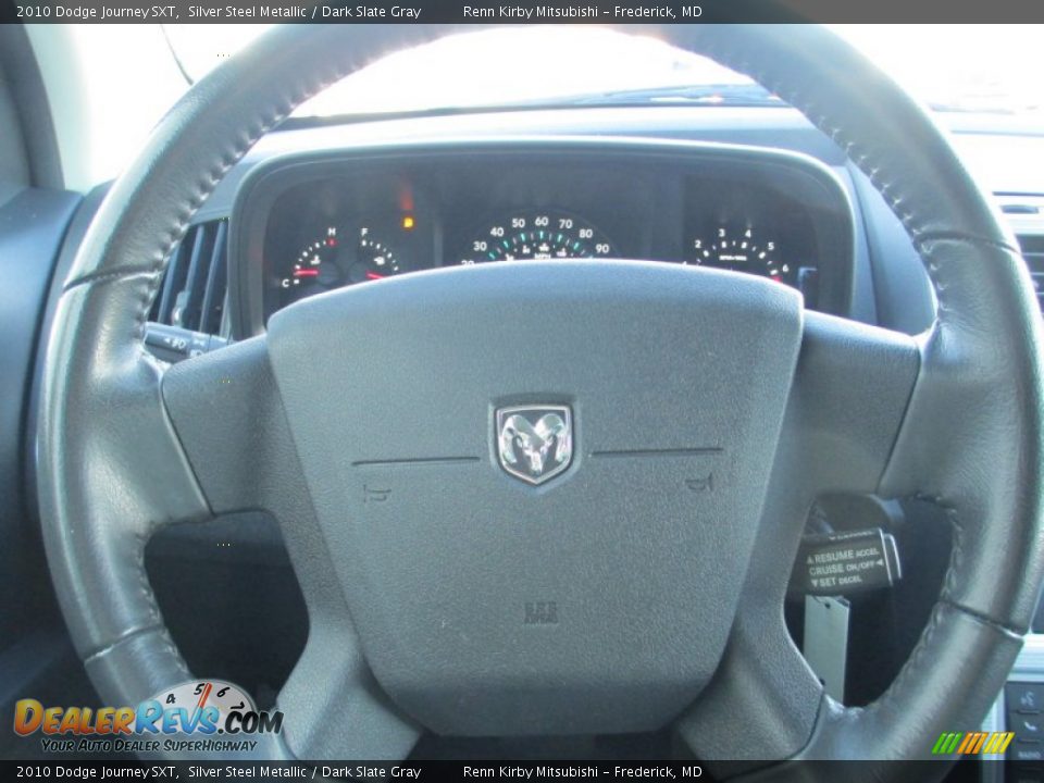 2010 Dodge Journey SXT Silver Steel Metallic / Dark Slate Gray Photo #18