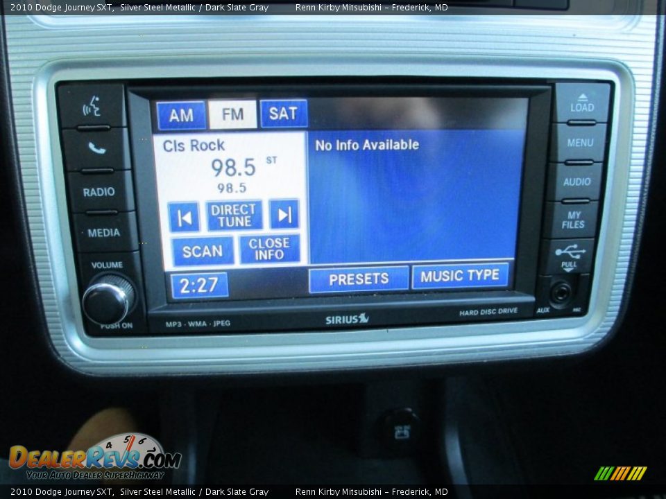 2010 Dodge Journey SXT Silver Steel Metallic / Dark Slate Gray Photo #20