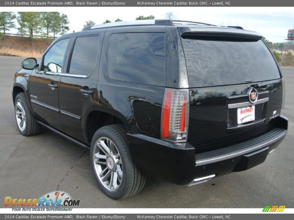 2014 Cadillac Escalade Premium AWD Black Raven / Ebony/Ebony Photo #4