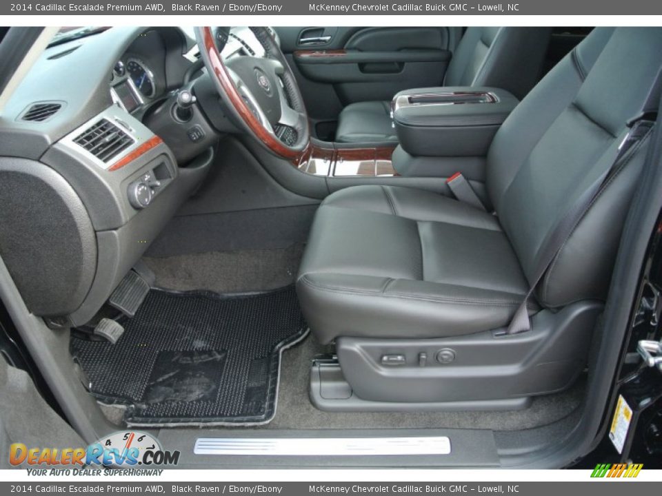 2014 Cadillac Escalade Premium AWD Black Raven / Ebony/Ebony Photo #8