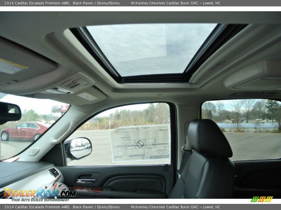 2014 Cadillac Escalade Premium AWD Black Raven / Ebony/Ebony Photo #10