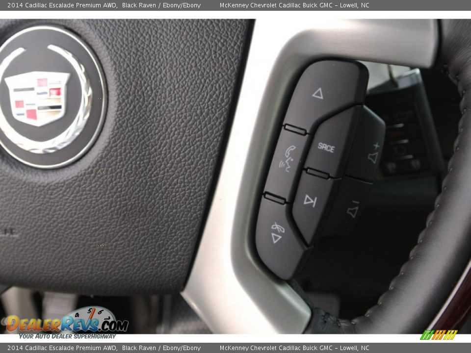 2014 Cadillac Escalade Premium AWD Black Raven / Ebony/Ebony Photo #14