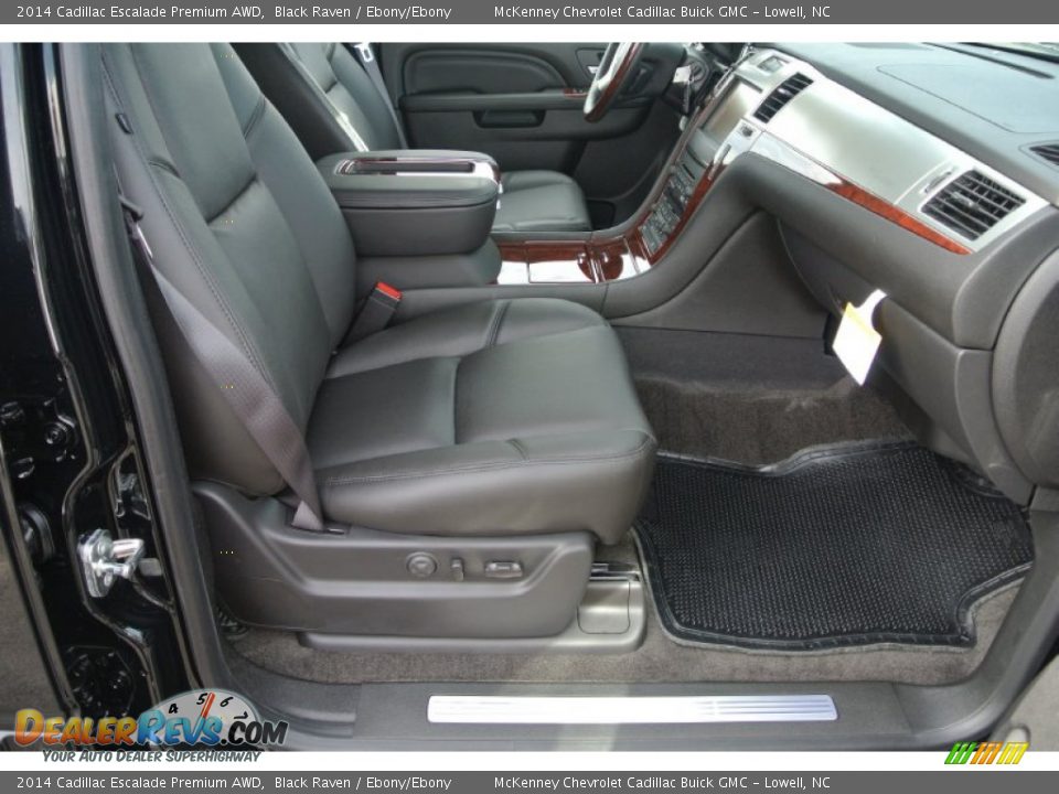 2014 Cadillac Escalade Premium AWD Black Raven / Ebony/Ebony Photo #21