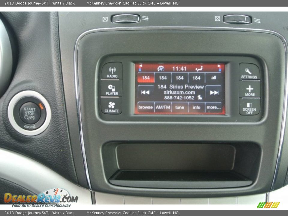 2013 Dodge Journey SXT White / Black Photo #14