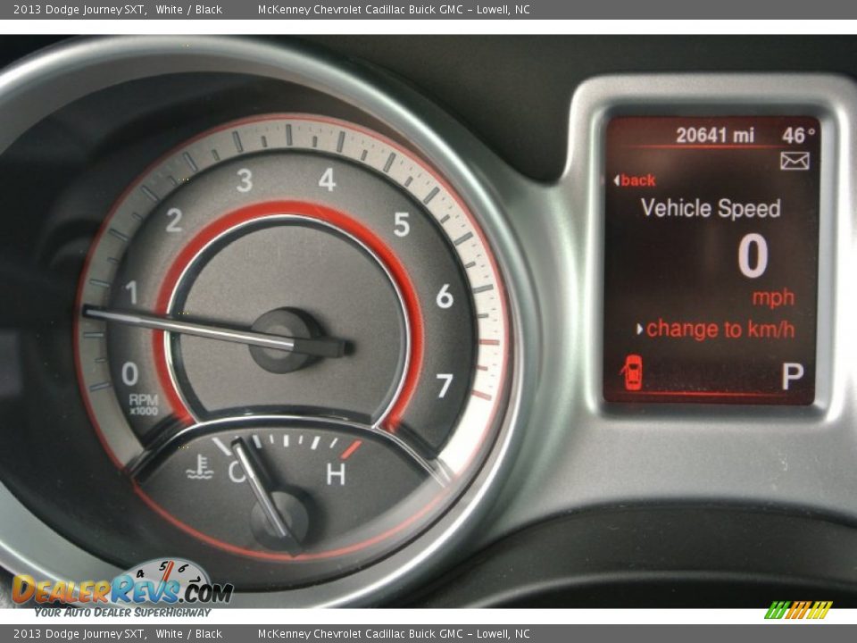 2013 Dodge Journey SXT White / Black Photo #15