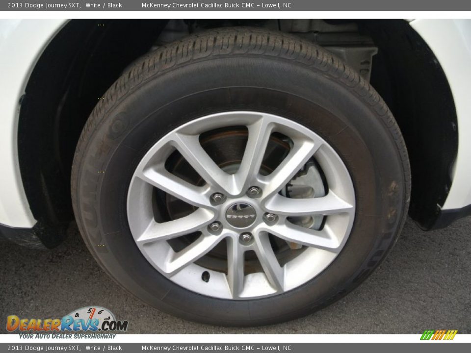 2013 Dodge Journey SXT White / Black Photo #23