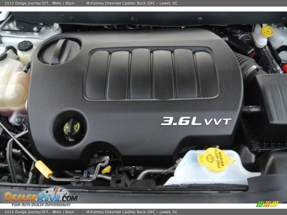 2013 Dodge Journey SXT White / Black Photo #24