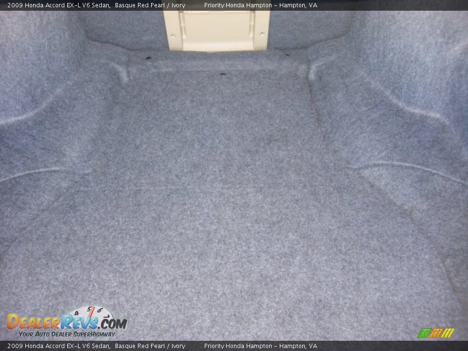 2009 Honda Accord EX-L V6 Sedan Basque Red Pearl / Ivory Photo #11