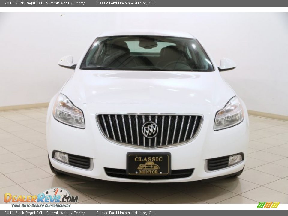 2011 Buick Regal CXL Summit White / Ebony Photo #2