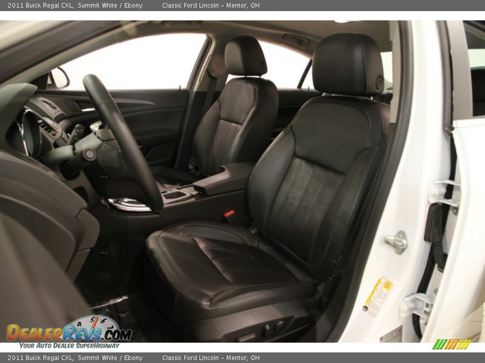 2011 Buick Regal CXL Summit White / Ebony Photo #5