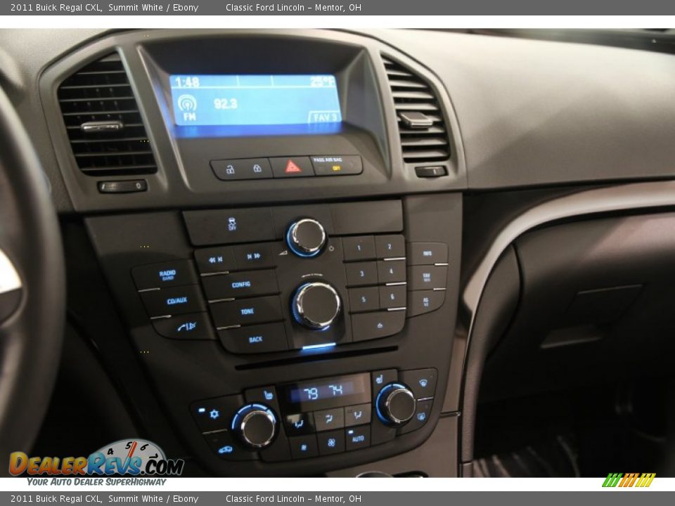 2011 Buick Regal CXL Summit White / Ebony Photo #9