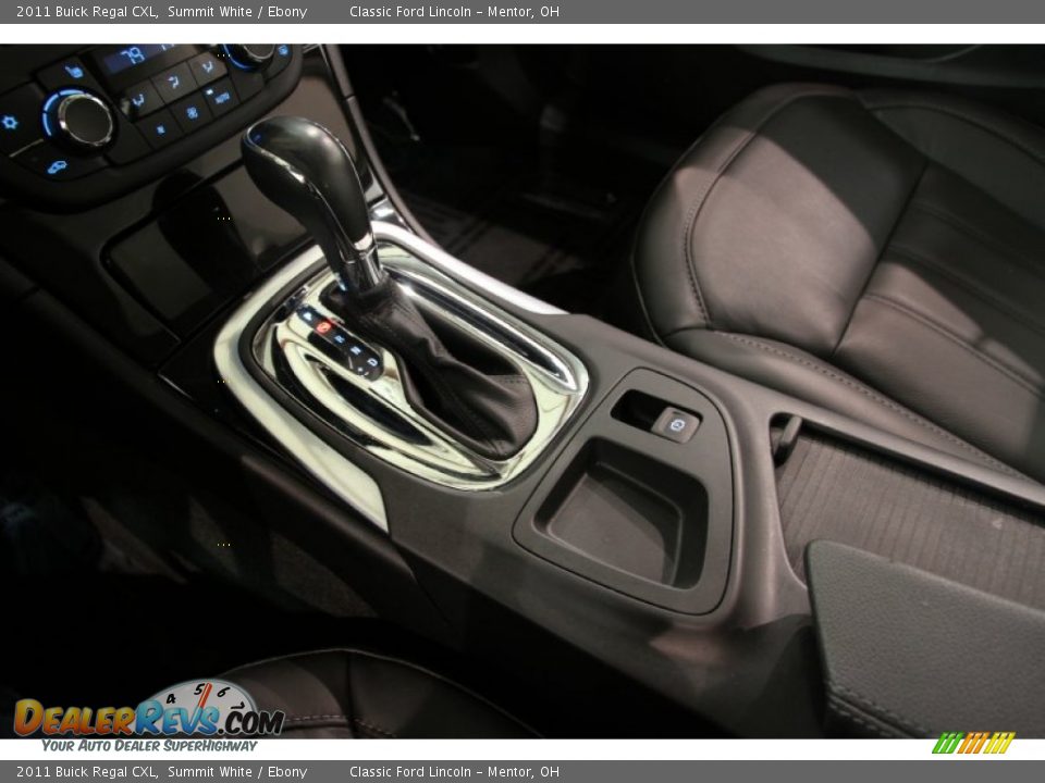 2011 Buick Regal CXL Summit White / Ebony Photo #10