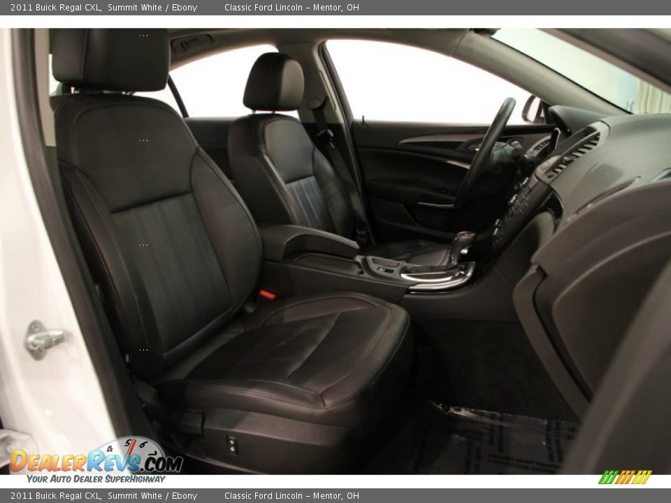 2011 Buick Regal CXL Summit White / Ebony Photo #11