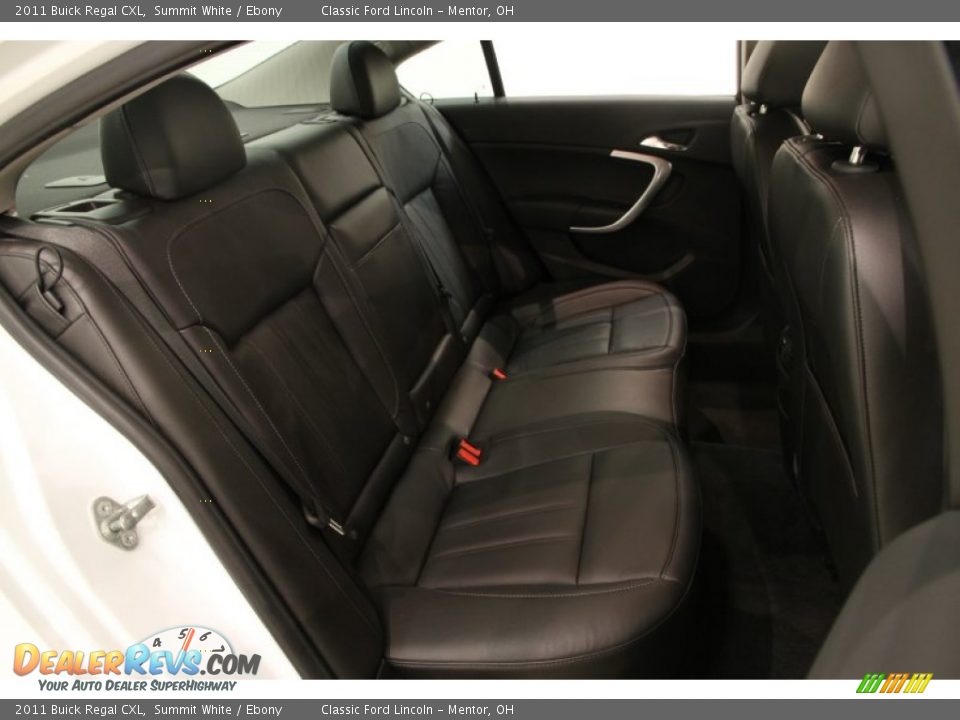 2011 Buick Regal CXL Summit White / Ebony Photo #12