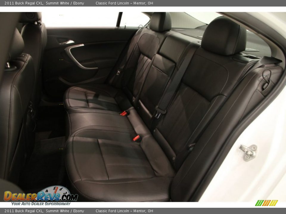 2011 Buick Regal CXL Summit White / Ebony Photo #13