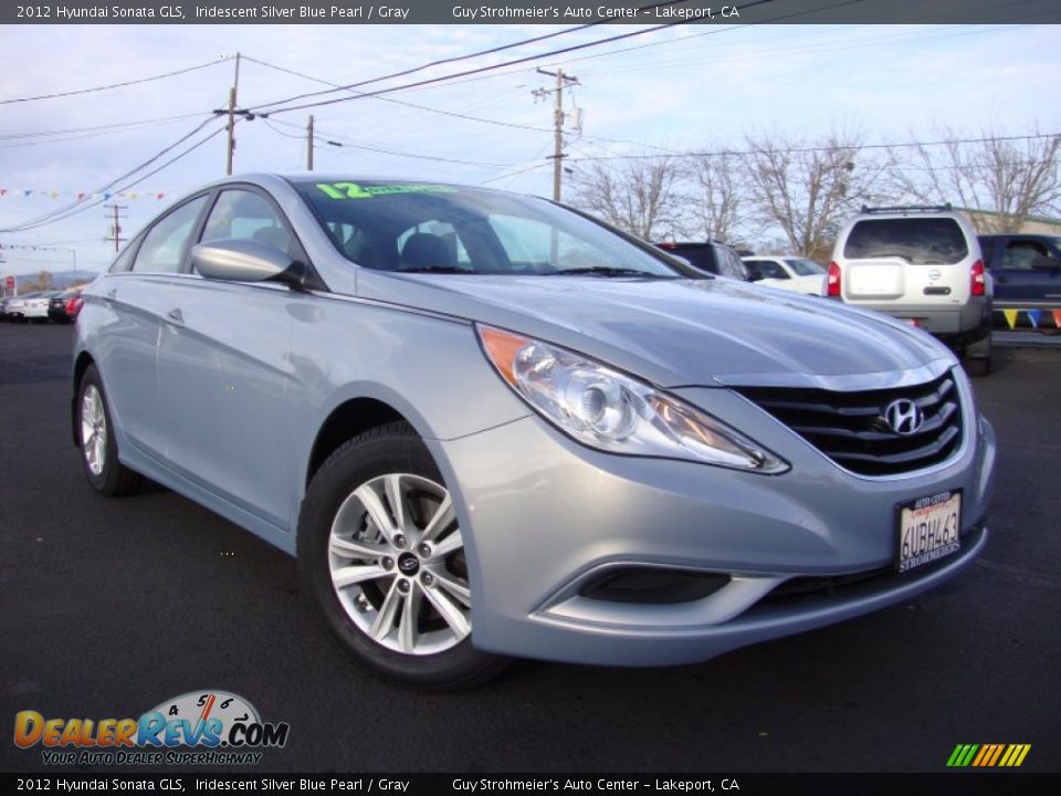 2012 Hyundai Sonata GLS Iridescent Silver Blue Pearl / Gray Photo #1