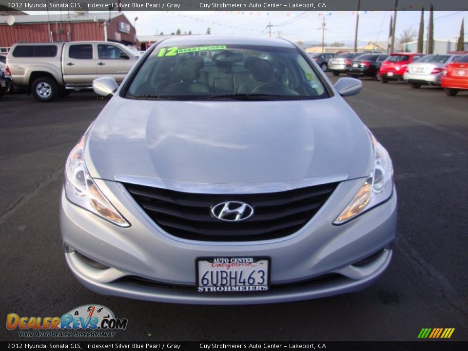 2012 Hyundai Sonata GLS Iridescent Silver Blue Pearl / Gray Photo #2