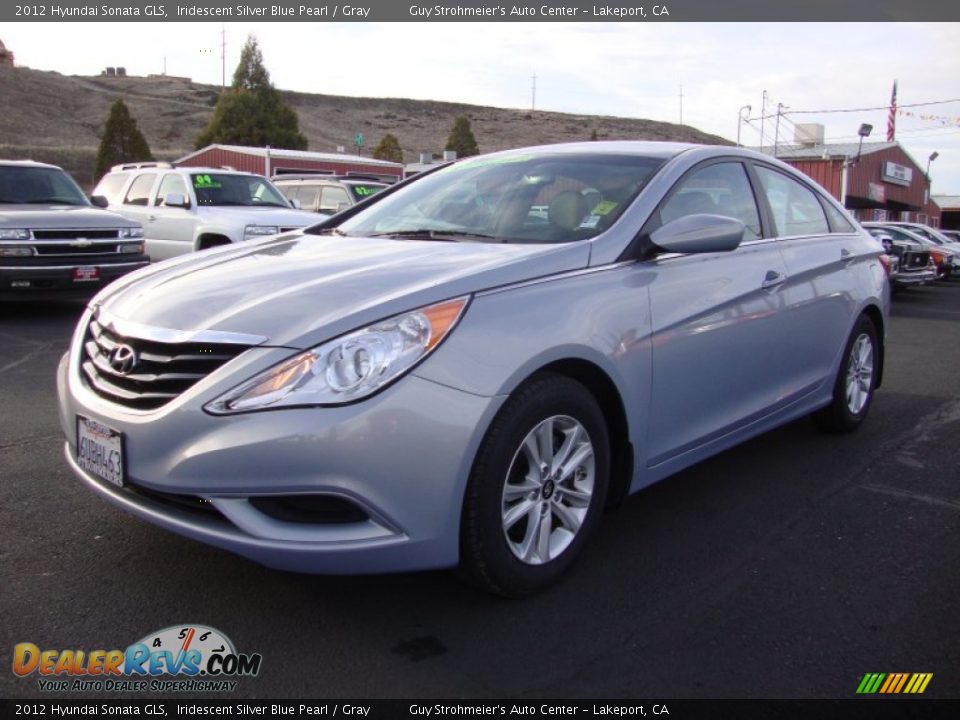 2012 Hyundai Sonata GLS Iridescent Silver Blue Pearl / Gray Photo #3