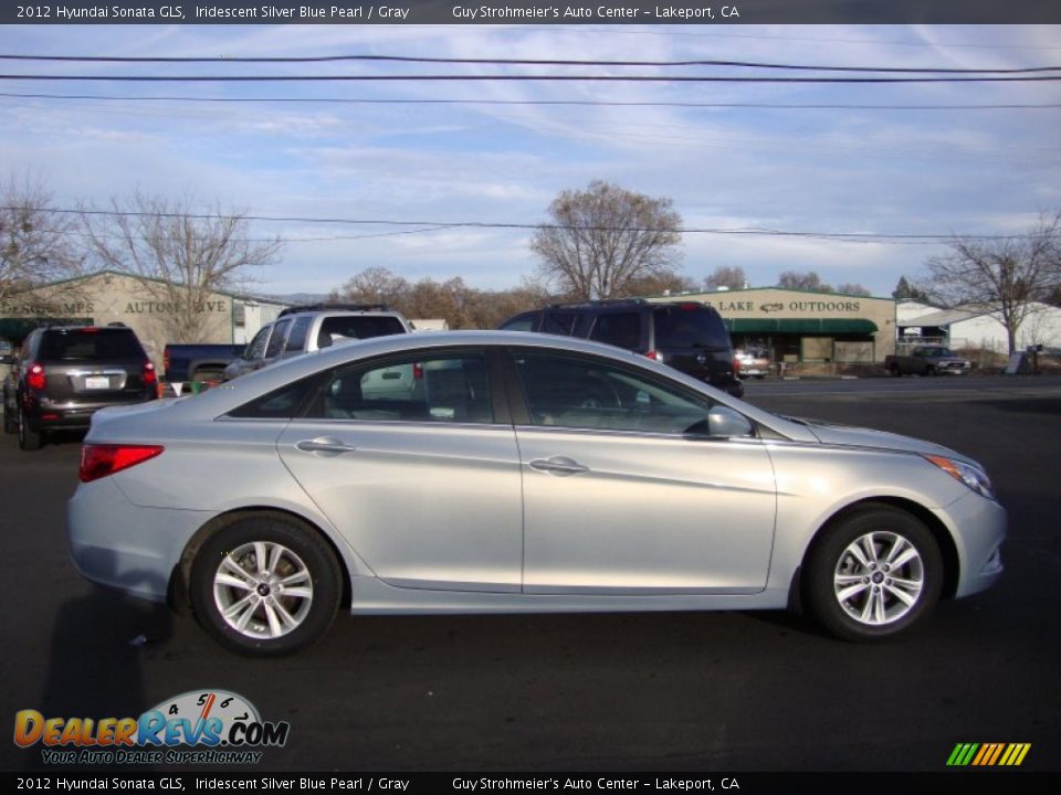 2012 Hyundai Sonata GLS Iridescent Silver Blue Pearl / Gray Photo #8