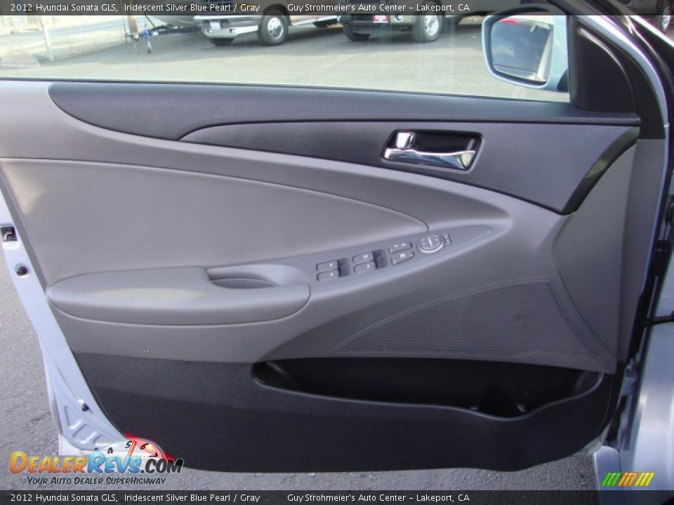 2012 Hyundai Sonata GLS Iridescent Silver Blue Pearl / Gray Photo #9