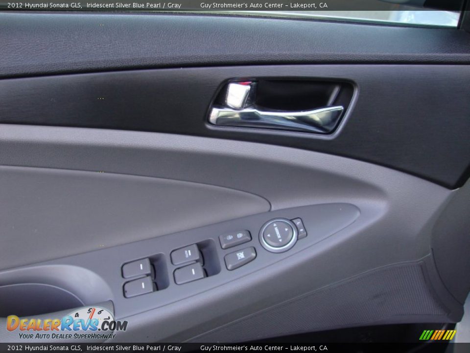2012 Hyundai Sonata GLS Iridescent Silver Blue Pearl / Gray Photo #10