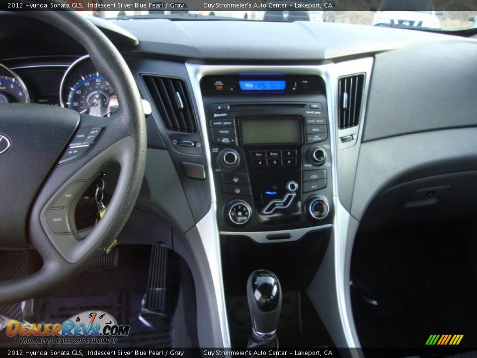 2012 Hyundai Sonata GLS Iridescent Silver Blue Pearl / Gray Photo #14