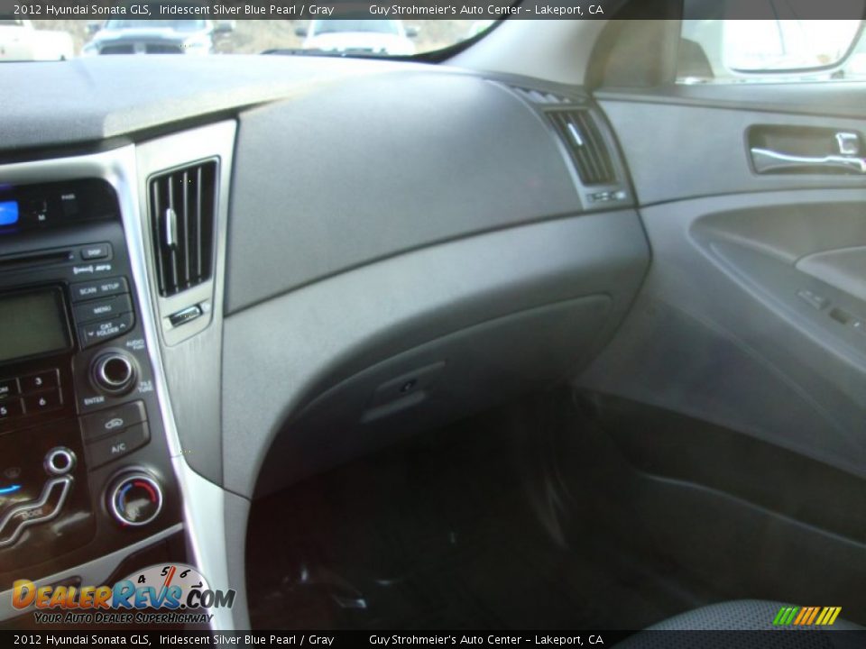 2012 Hyundai Sonata GLS Iridescent Silver Blue Pearl / Gray Photo #15