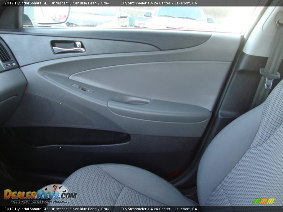 2012 Hyundai Sonata GLS Iridescent Silver Blue Pearl / Gray Photo #16
