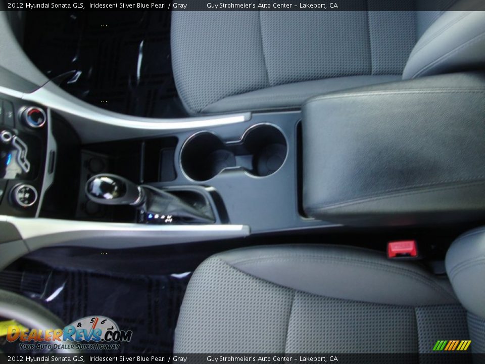 2012 Hyundai Sonata GLS Iridescent Silver Blue Pearl / Gray Photo #18